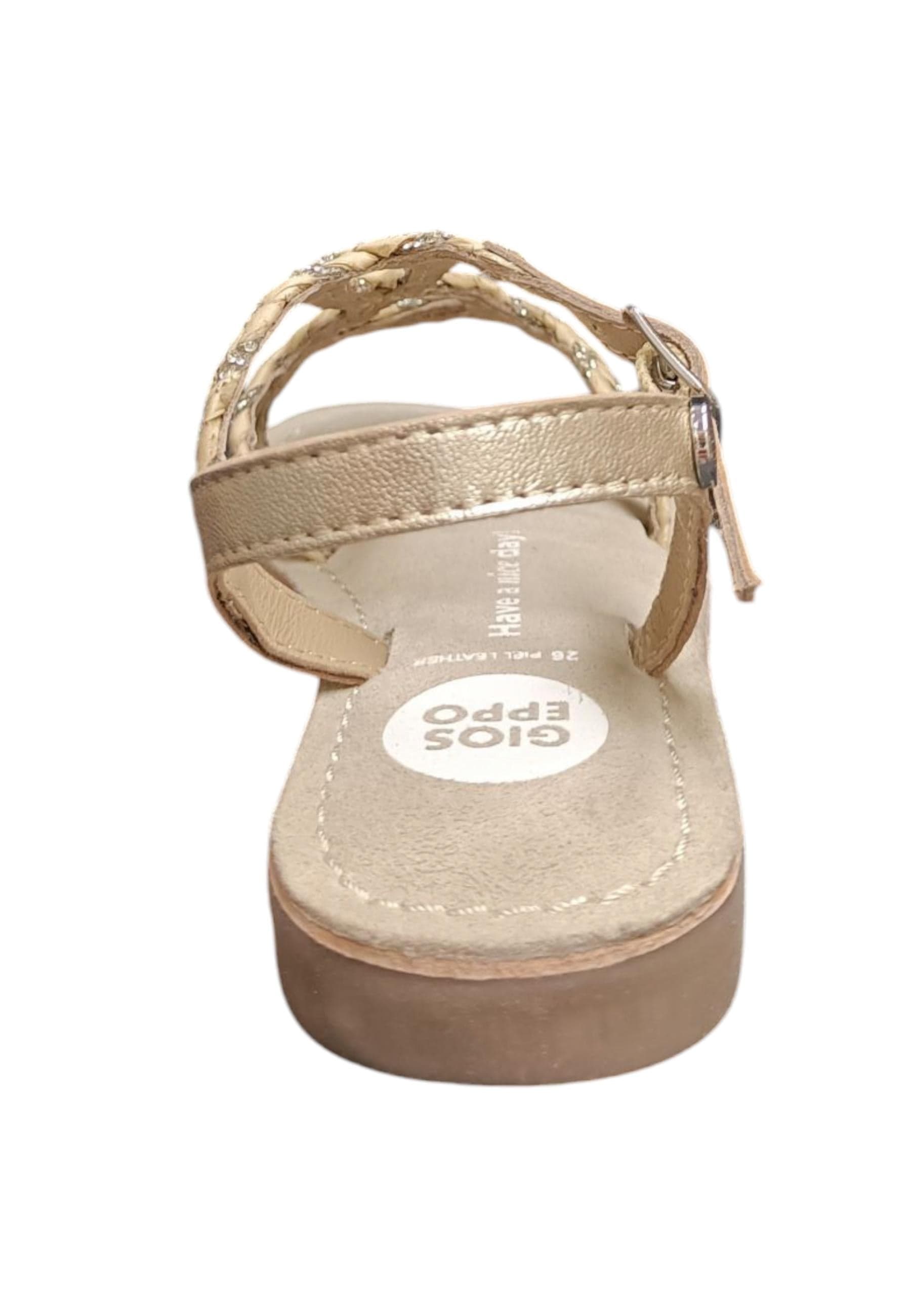 Sandali bambina Gioseppo Wenham taupe pelle in Ballerine Scarpetteria Gica - Trani, commercioVirtuoso.it