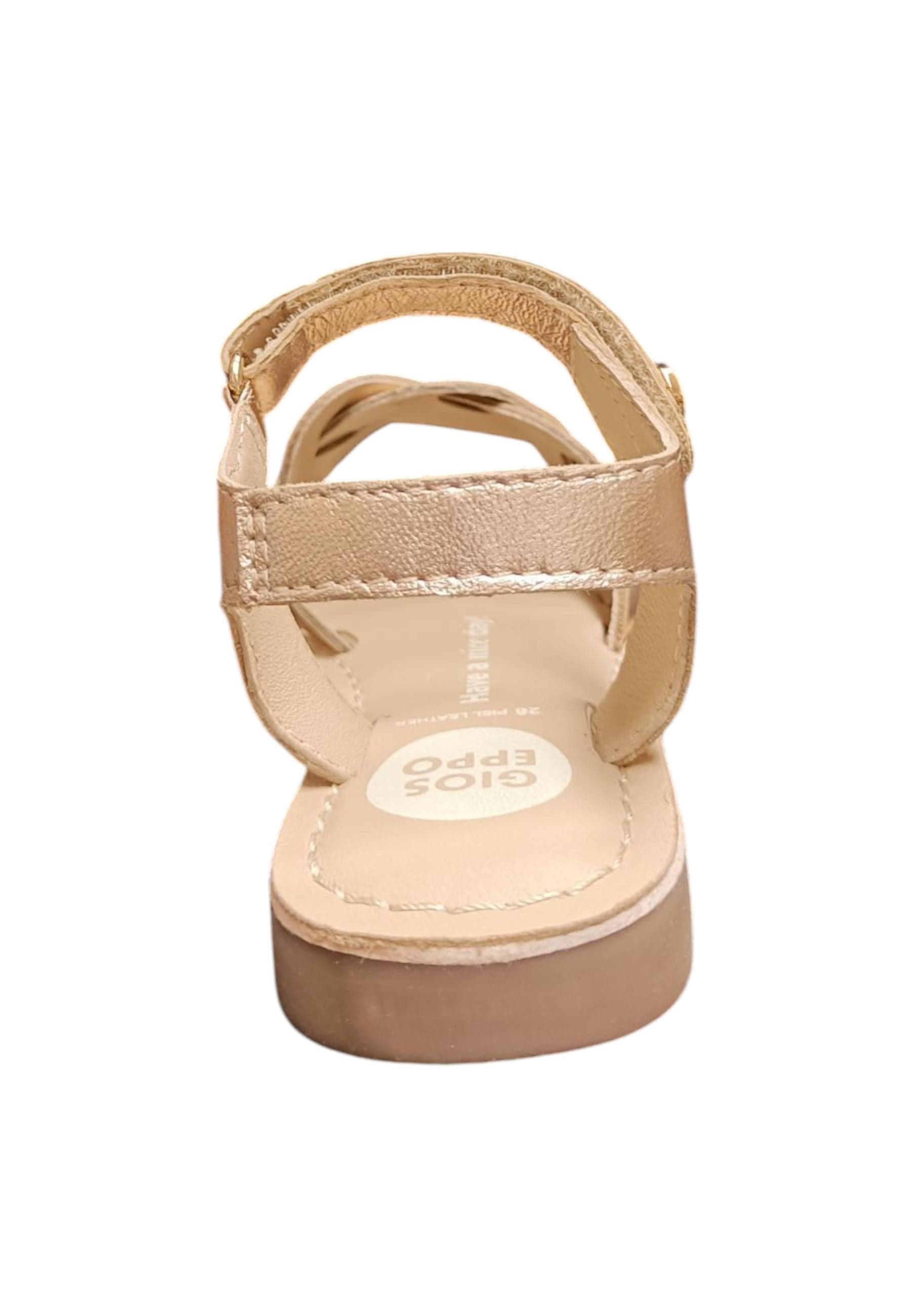 Sandali bambina Gioseppo Rowley oro rosato pelle in Ballerine Scarpetteria Gica - Trani, commercioVirtuoso.it