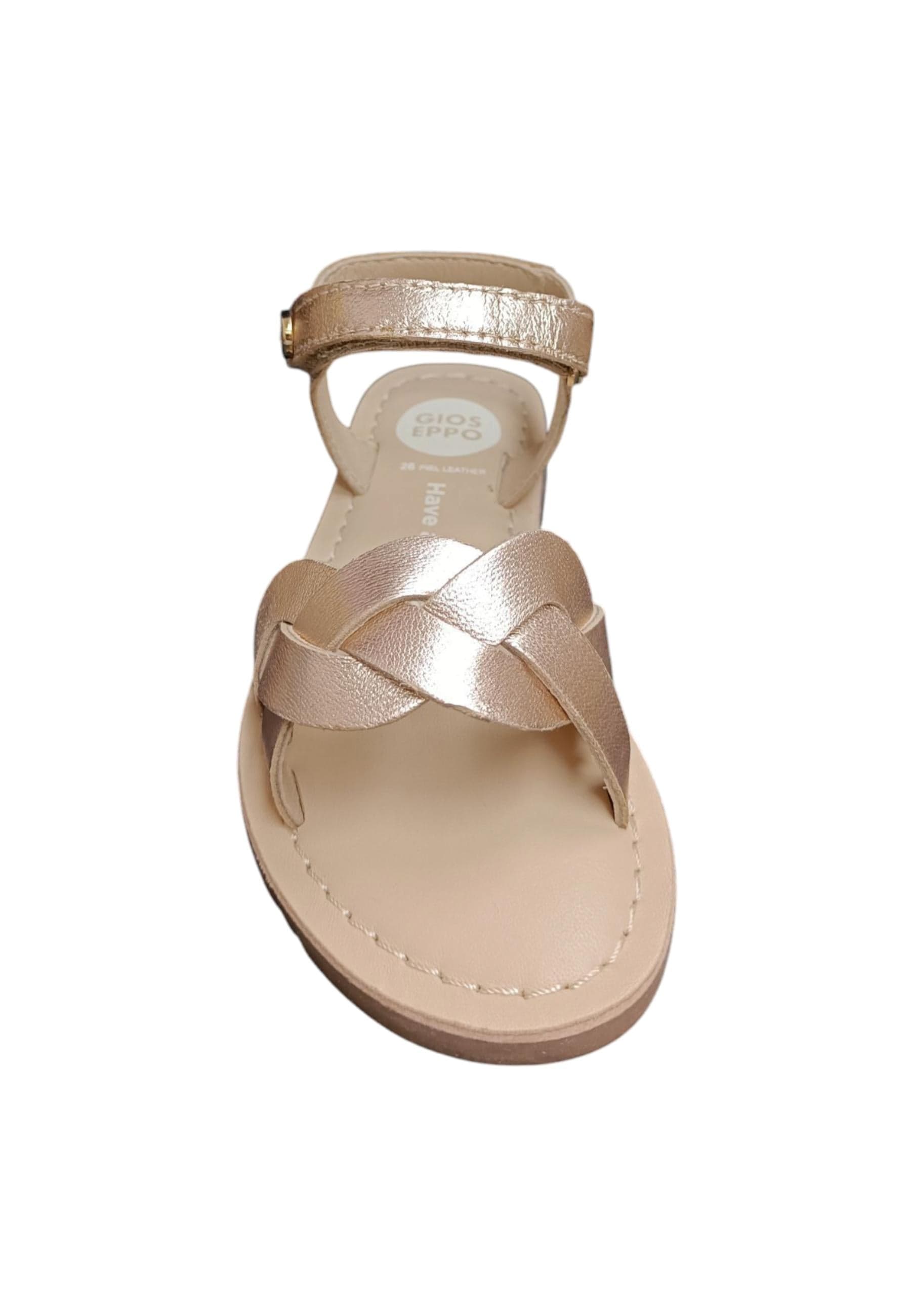 Sandali bambina Gioseppo Rowley oro rosato pelle in Ballerine Scarpetteria Gica - Trani, commercioVirtuoso.it
