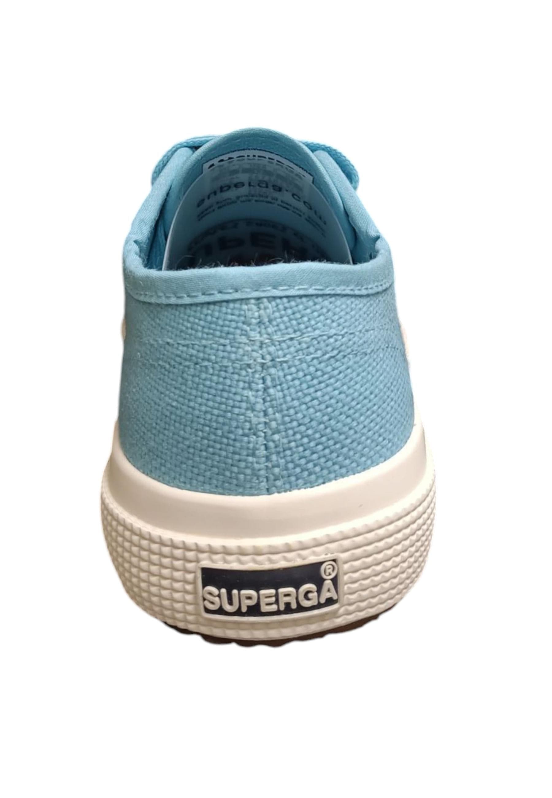 Scarpe sneakers Bambini e ragazzi SUPERGA COTU CLASSIC celeste-bianco laccio in Ballerine Scarpetteria Gica - Trani, commercioVirtuoso.it