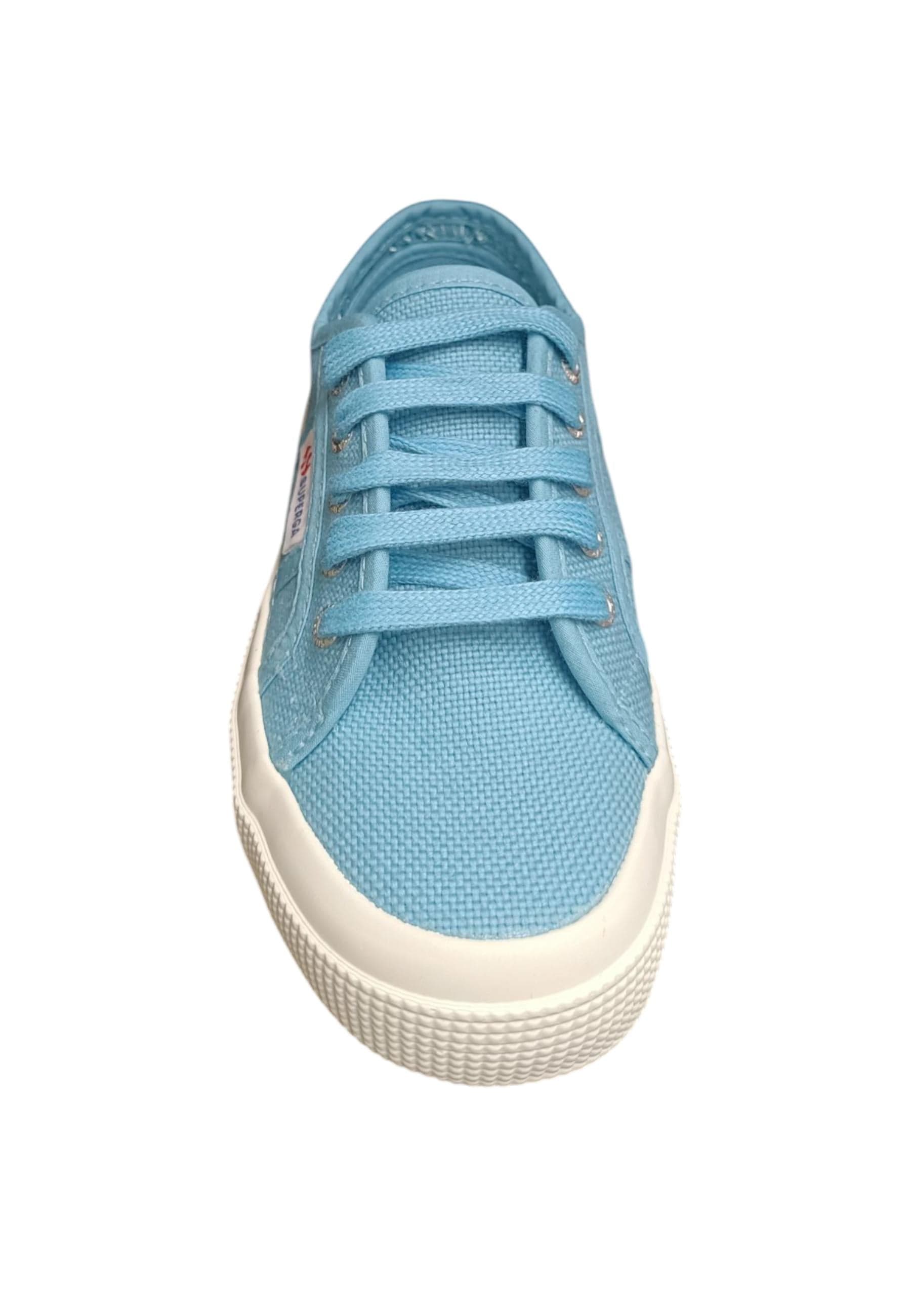 Scarpe sneakers Bambini e ragazzi SUPERGA COTU CLASSIC celeste-bianco laccio in Ballerine Scarpetteria Gica - Trani, commercioVirtuoso.it