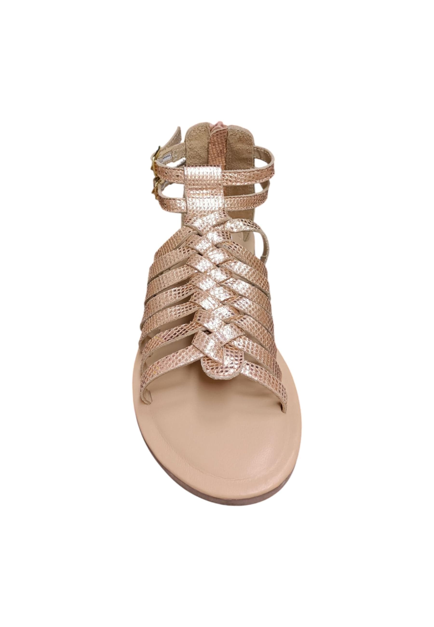 Sandali bambina Gioseppo Onalaska oro rosato pelle in Ballerine Scarpetteria Gica - Trani, commercioVirtuoso.it