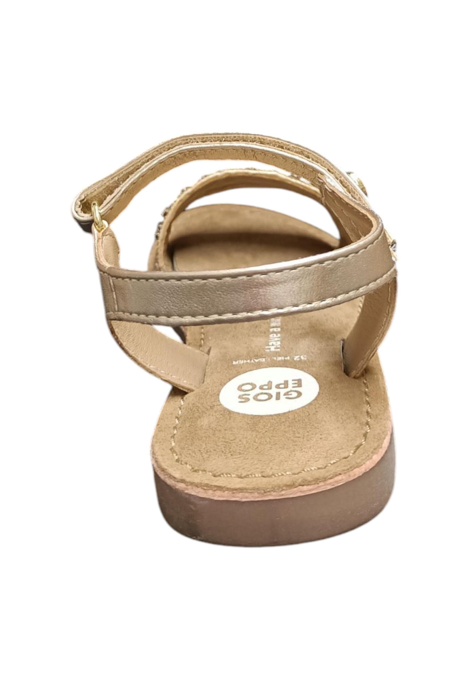 Sandalo bambina Gioseppo Montrose multicolor pelle velcro comfort elegance in Ballerine Scarpetteria Gica - Trani, commercioVirtuoso.it