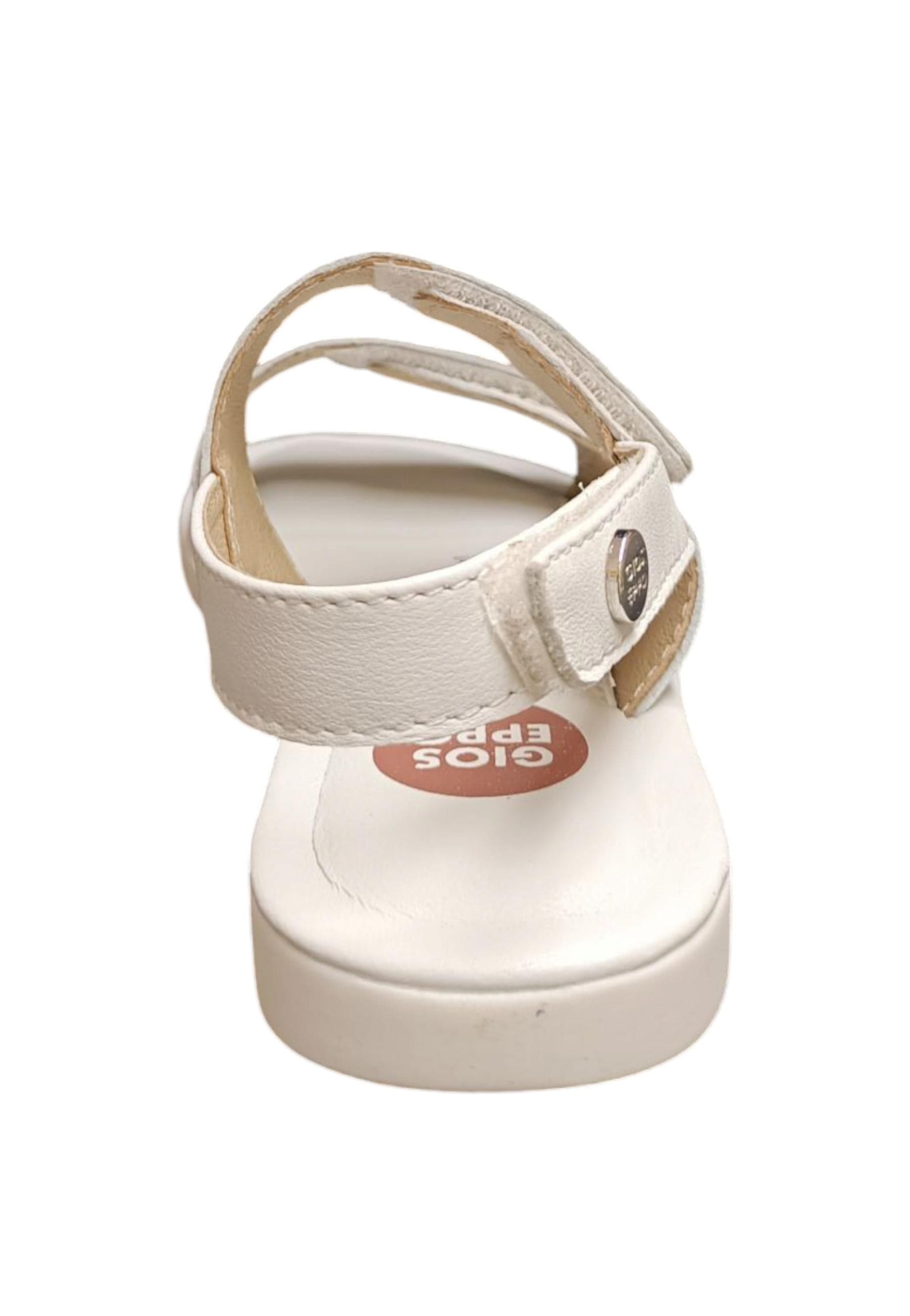 Sandali bambina Gioseppo Rehoboth bianco pelle in Ballerine Scarpetteria Gica - Trani, commercioVirtuoso.it