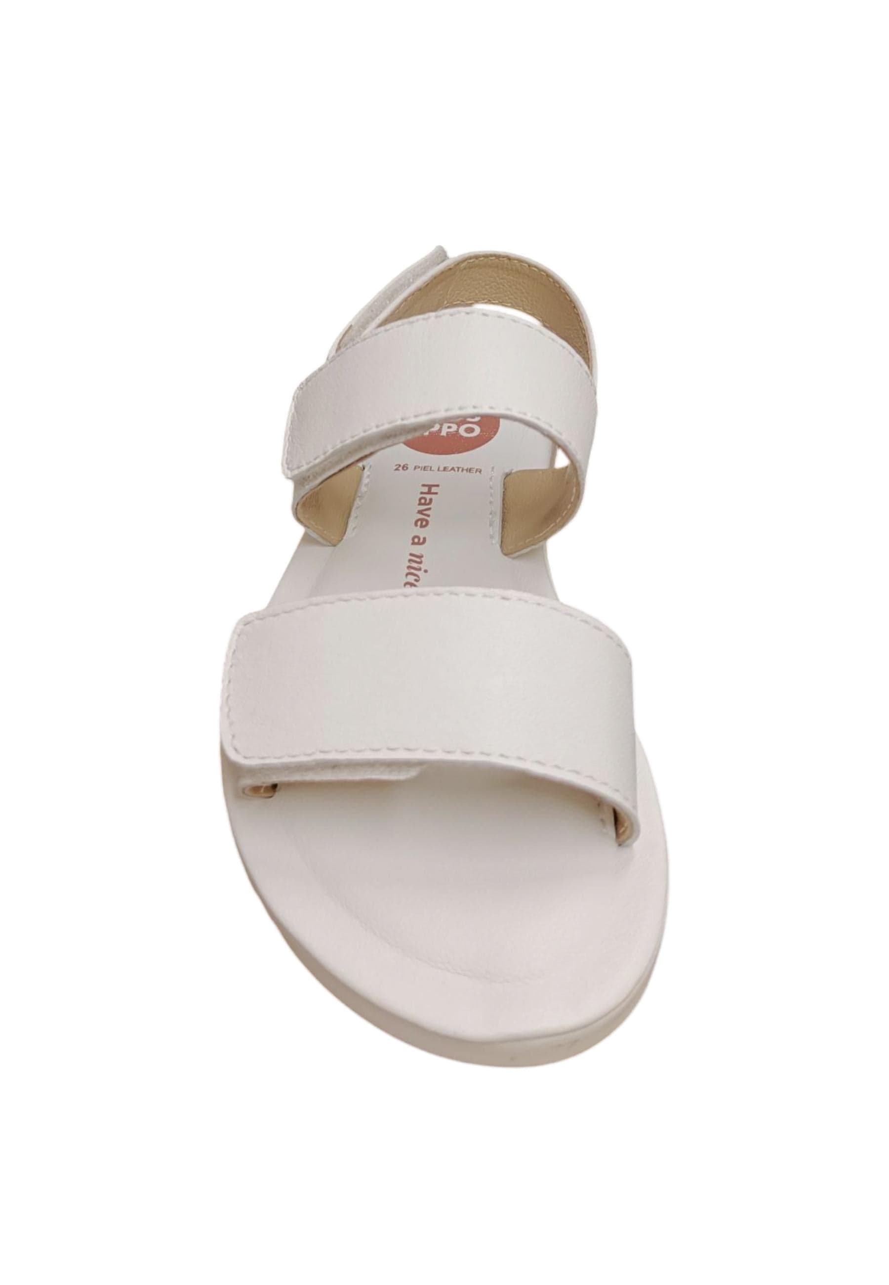 Sandali bambina Gioseppo Rehoboth bianco pelle in Ballerine Scarpetteria Gica - Trani, commercioVirtuoso.it