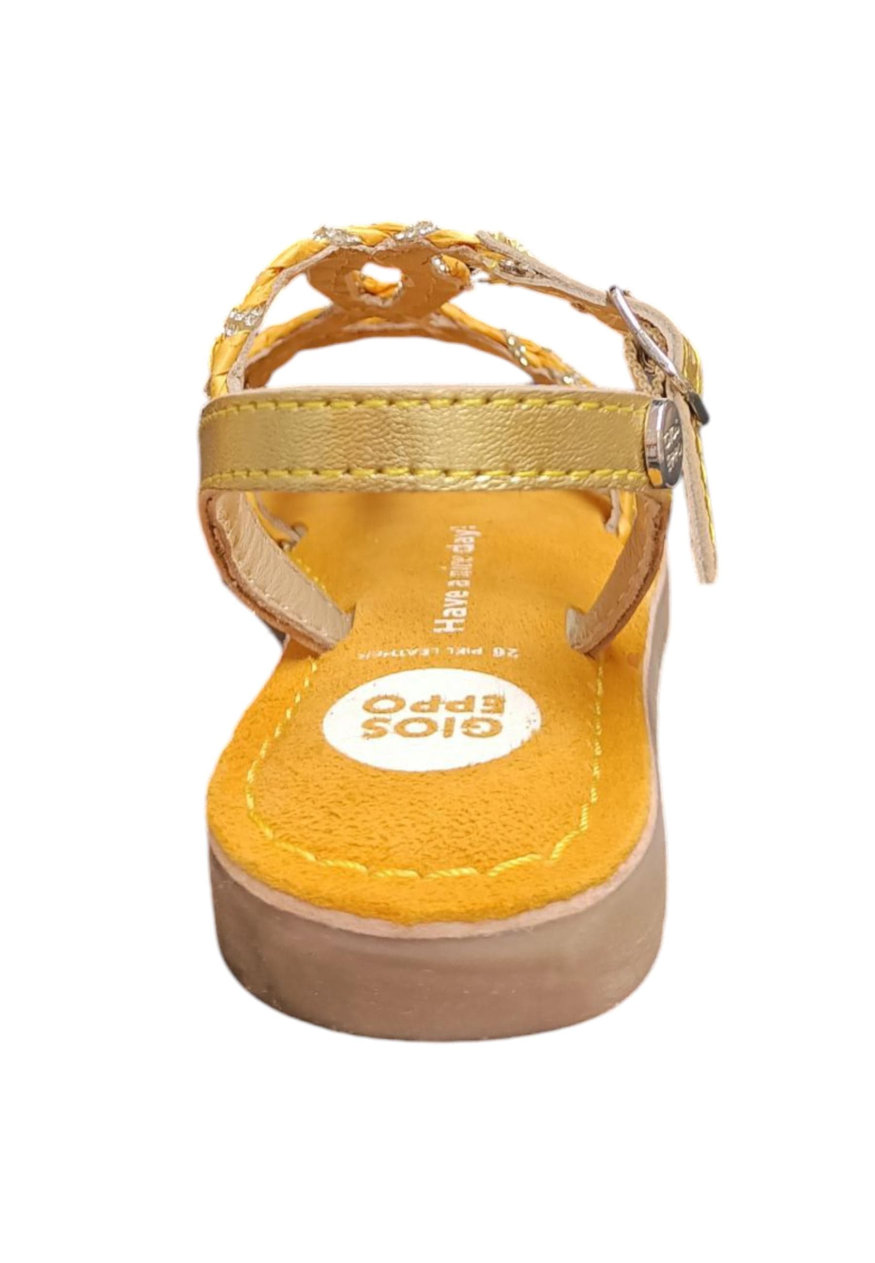 Scarpe sandalo Bambine e ragazze GIOSEPPO WENHAM  mostaza fibia in Ballerine Scarpetteria Gica - Trani, commercioVirtuoso.it