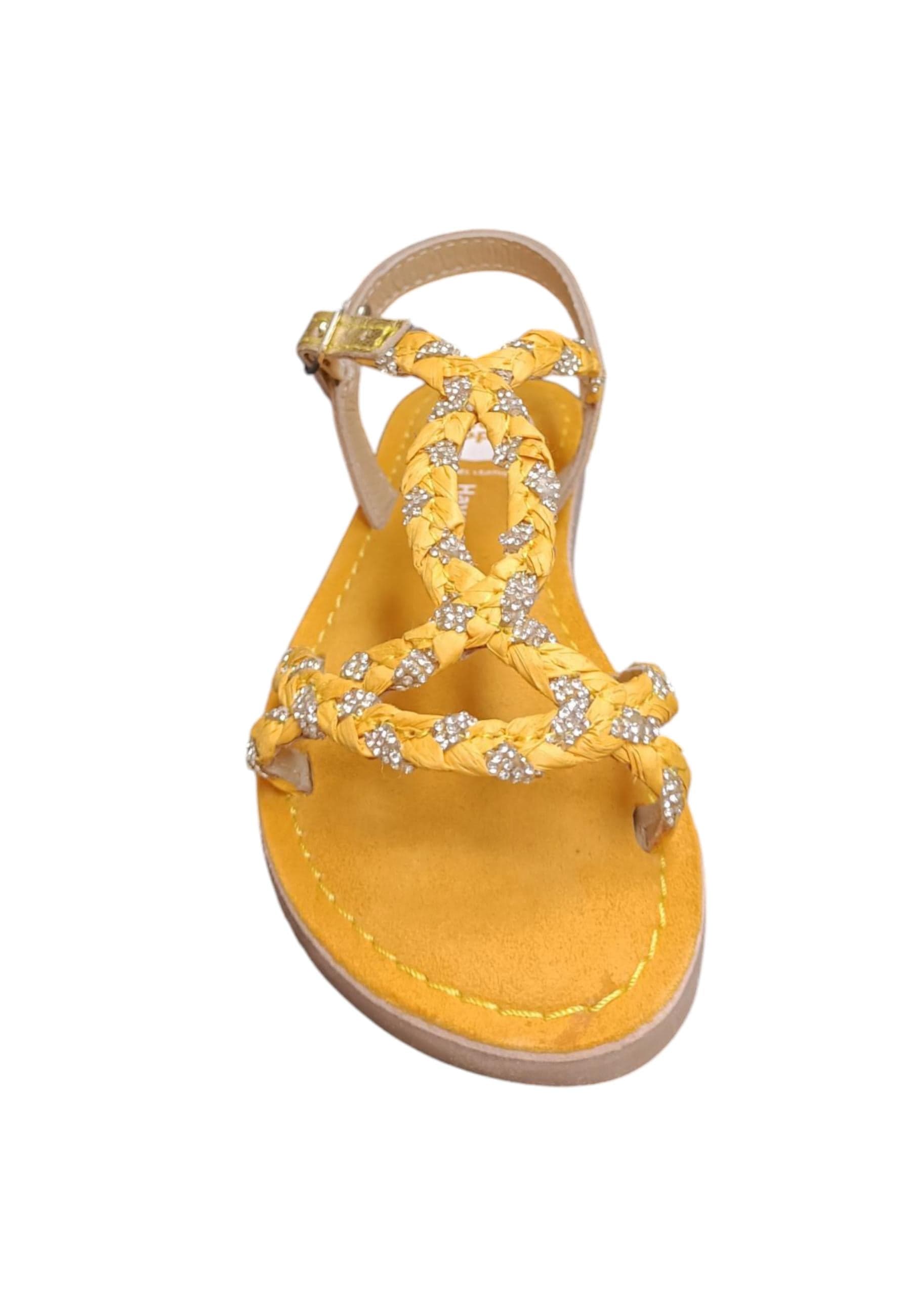 Scarpe sandalo Bambine e ragazze GIOSEPPO WENHAM  mostaza fibia in Ballerine Scarpetteria Gica - Trani, commercioVirtuoso.it