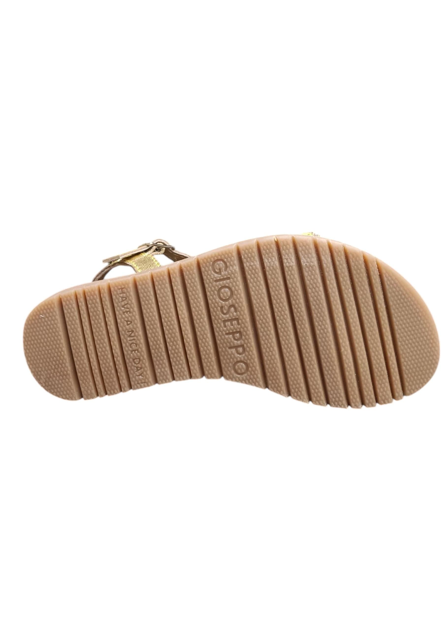 Scarpe sandalo Bambine e ragazze GIOSEPPO WENHAM  mostaza fibia in Ballerine Scarpetteria Gica - Trani, commercioVirtuoso.it