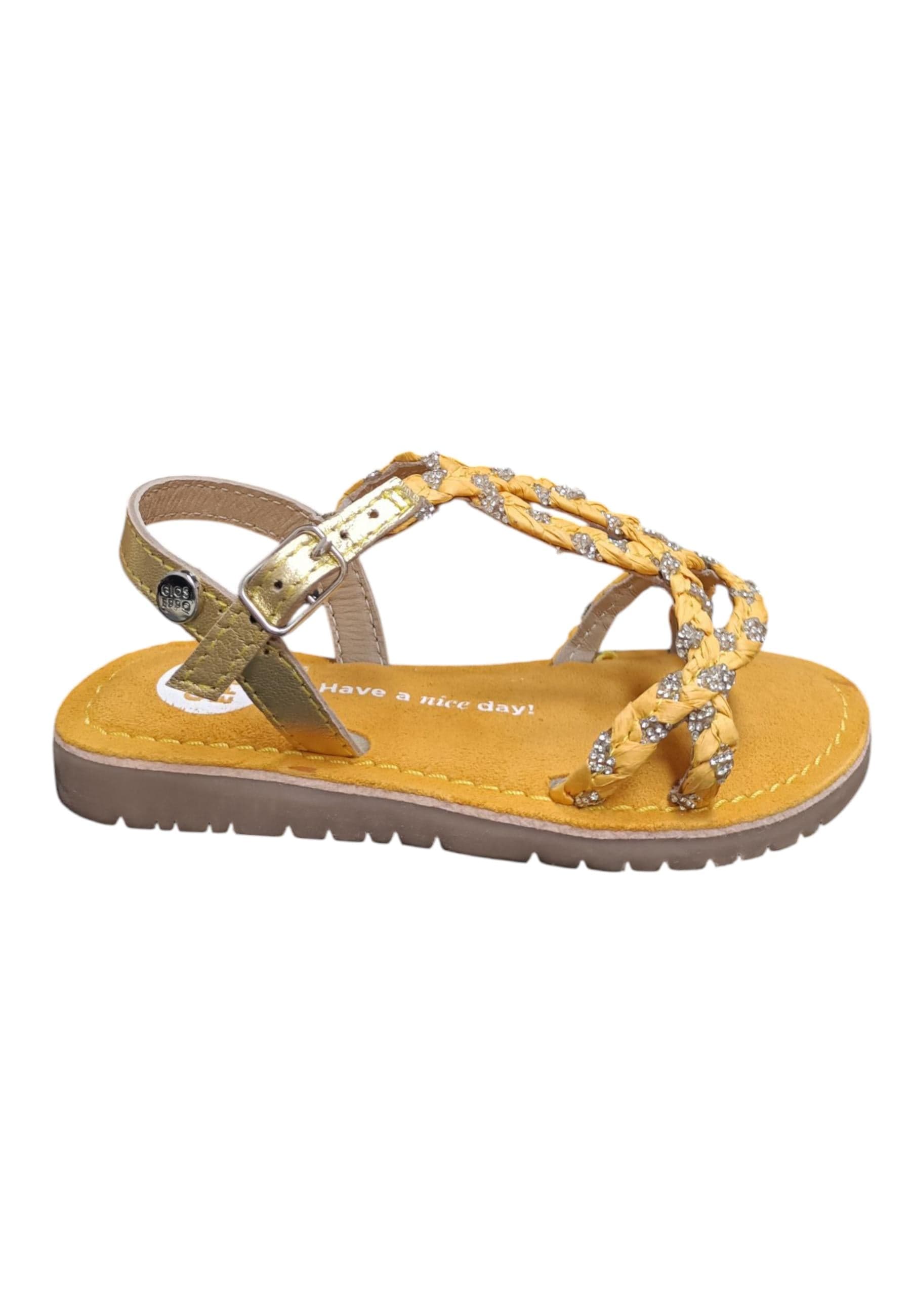 Scarpe sandalo Bambine e ragazze GIOSEPPO WENHAM  mostaza fibia - 6