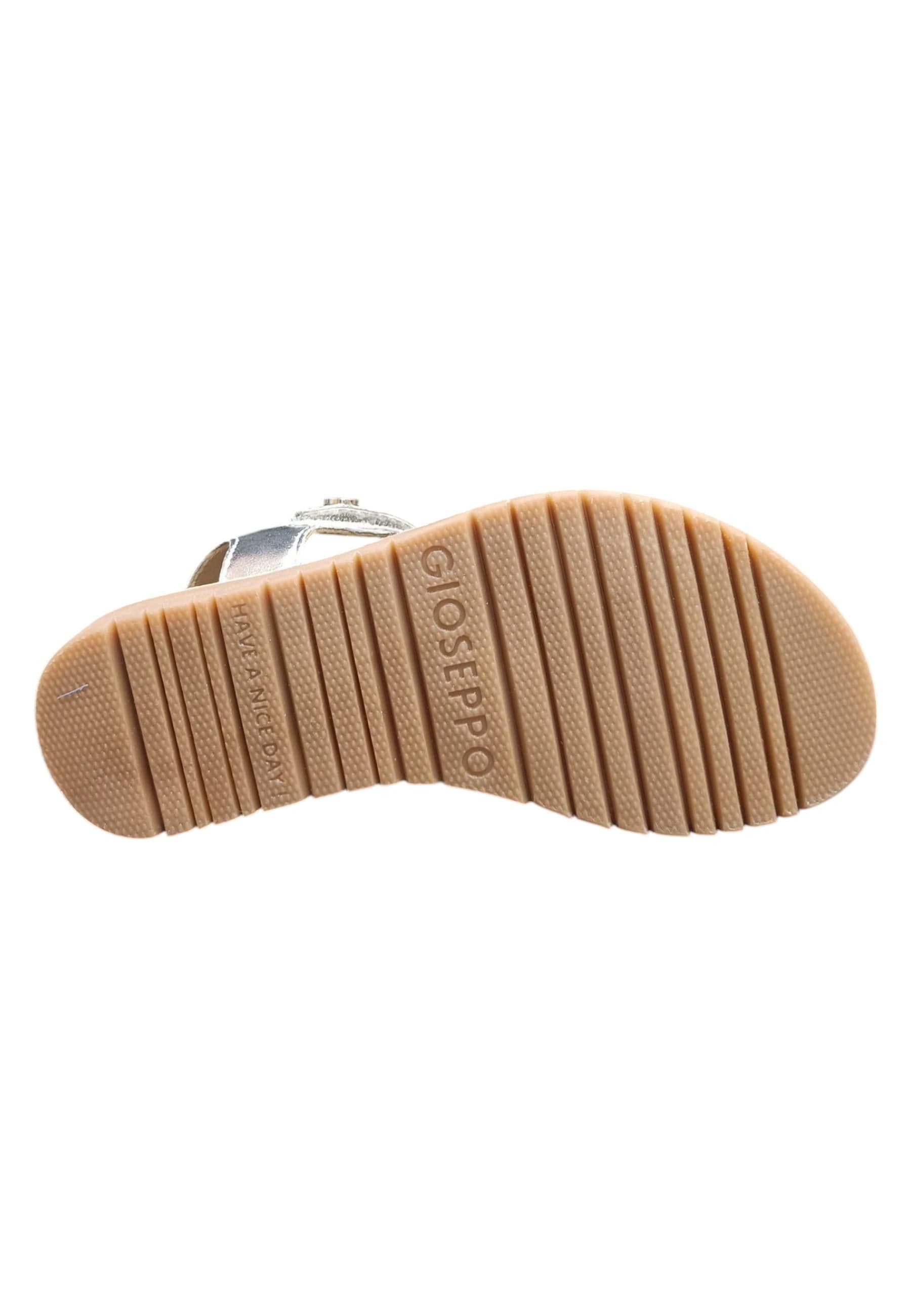 Sandali bambina Gioseppo Rowley argento pelle - 10