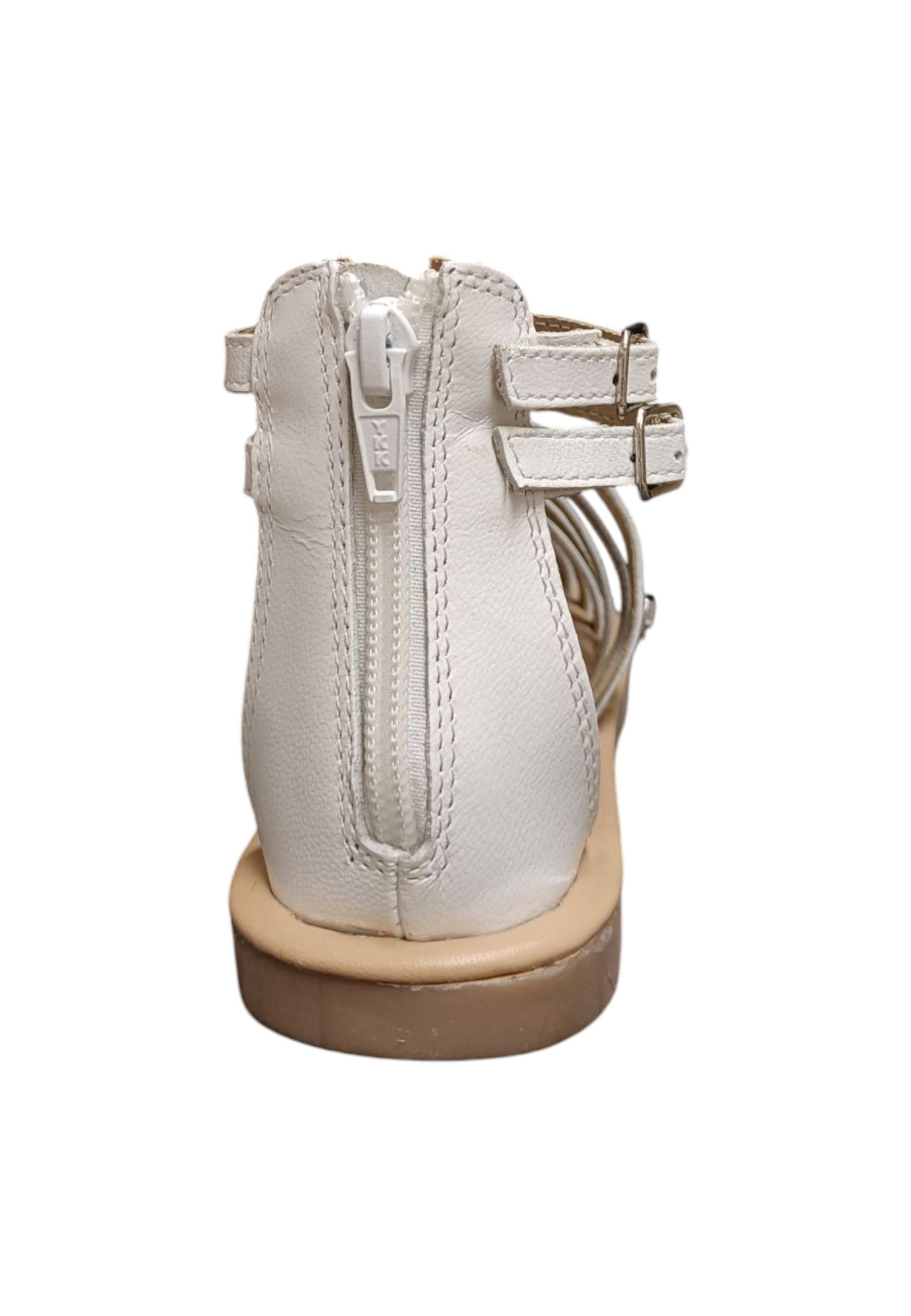 Sandalo bambina Gioseppo Onalaska bianco pelle fibbia comfort elegance in Ballerine Scarpetteria Gica - Trani, commercioVirtuoso.it