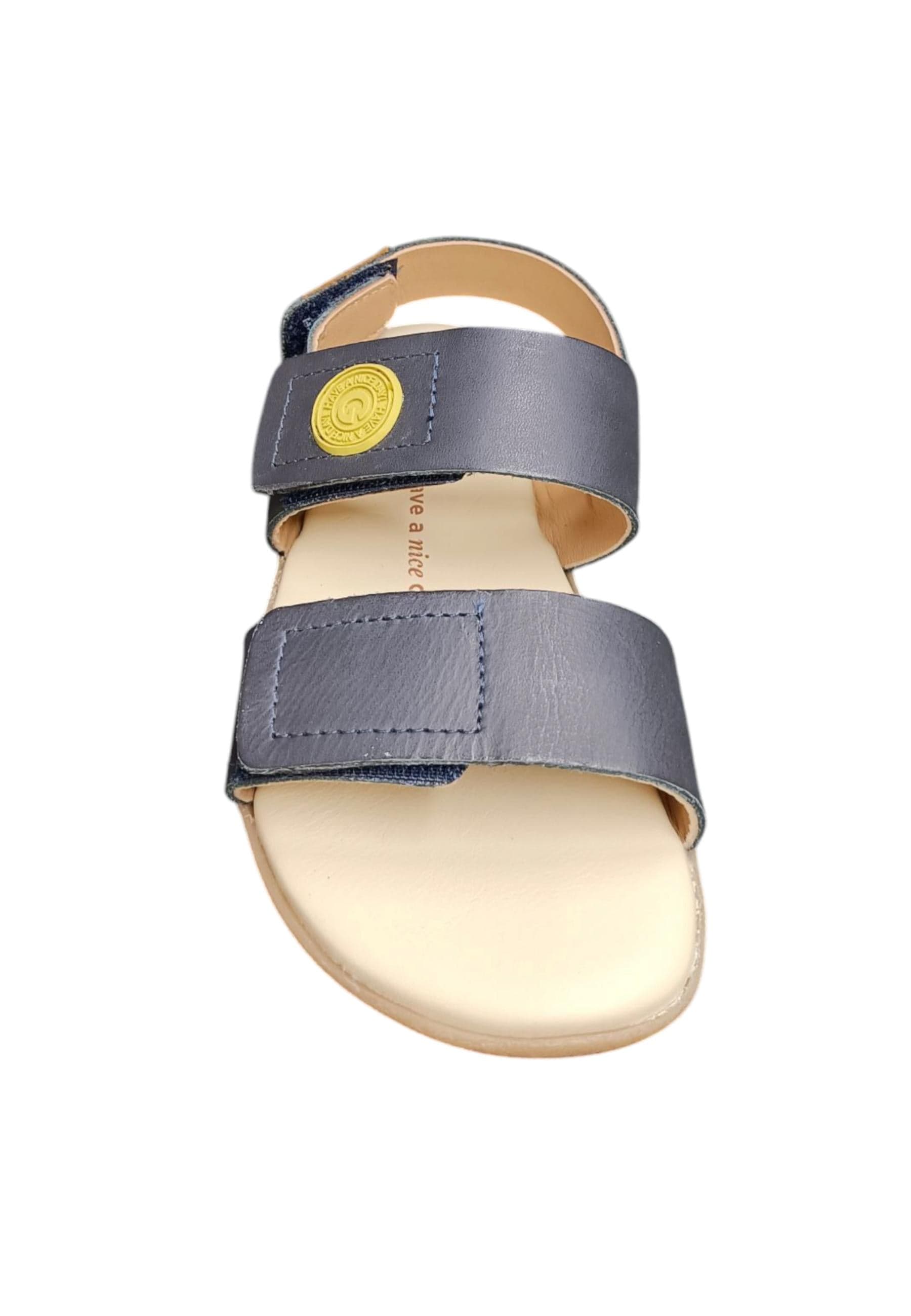 Sandalo bambino Gioseppo Lenroot blue pelle velcro comfort elegance in Ballerine Scarpetteria Gica - Trani, commercioVirtuoso.it
