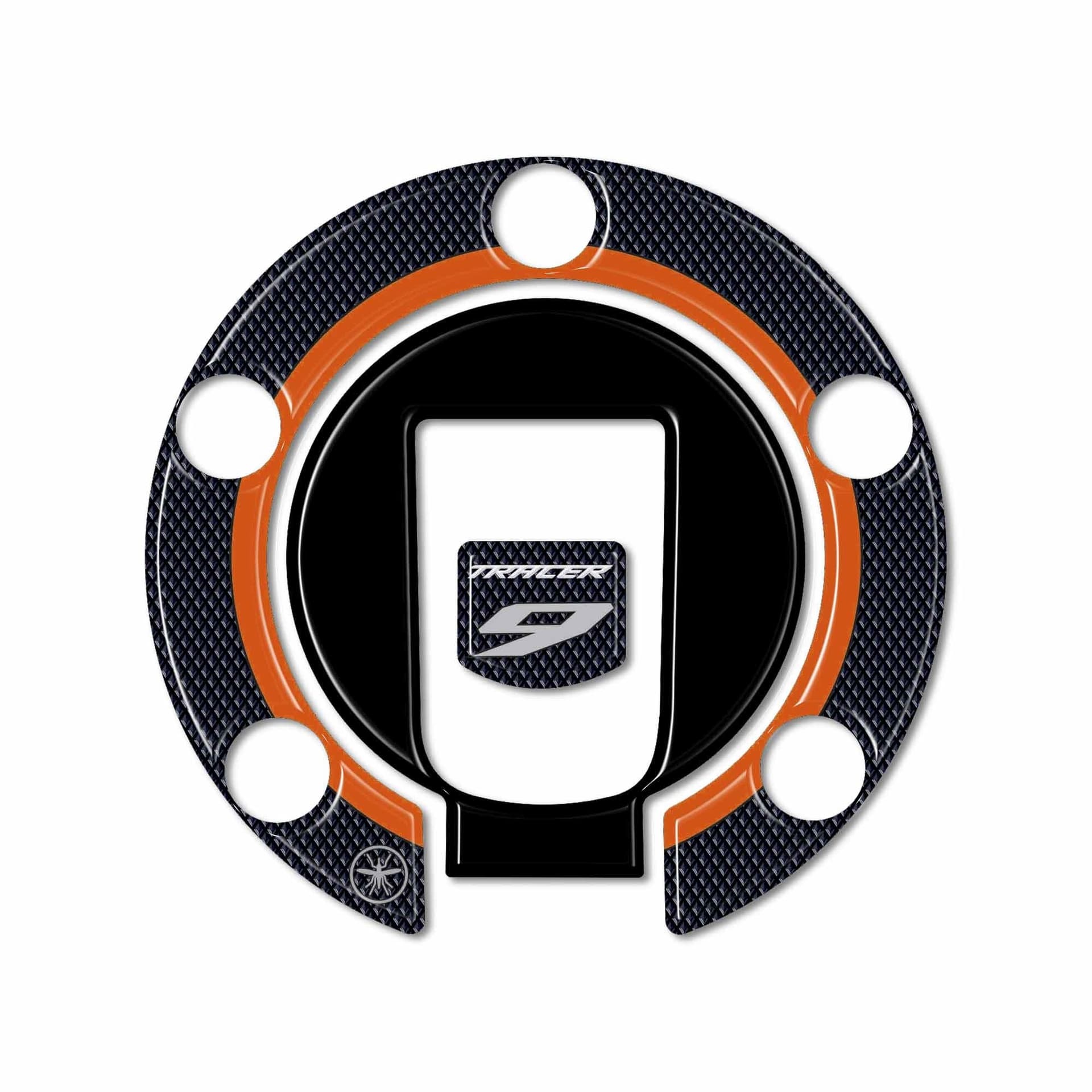 Adesivo 3D Protezione Tappo Serbatoio moto compatibile con Yamaha Tracer 9 2025 in Decalcomanie adesivi e magneti LabelBike - Bibbiano, commercioVirtuoso.it