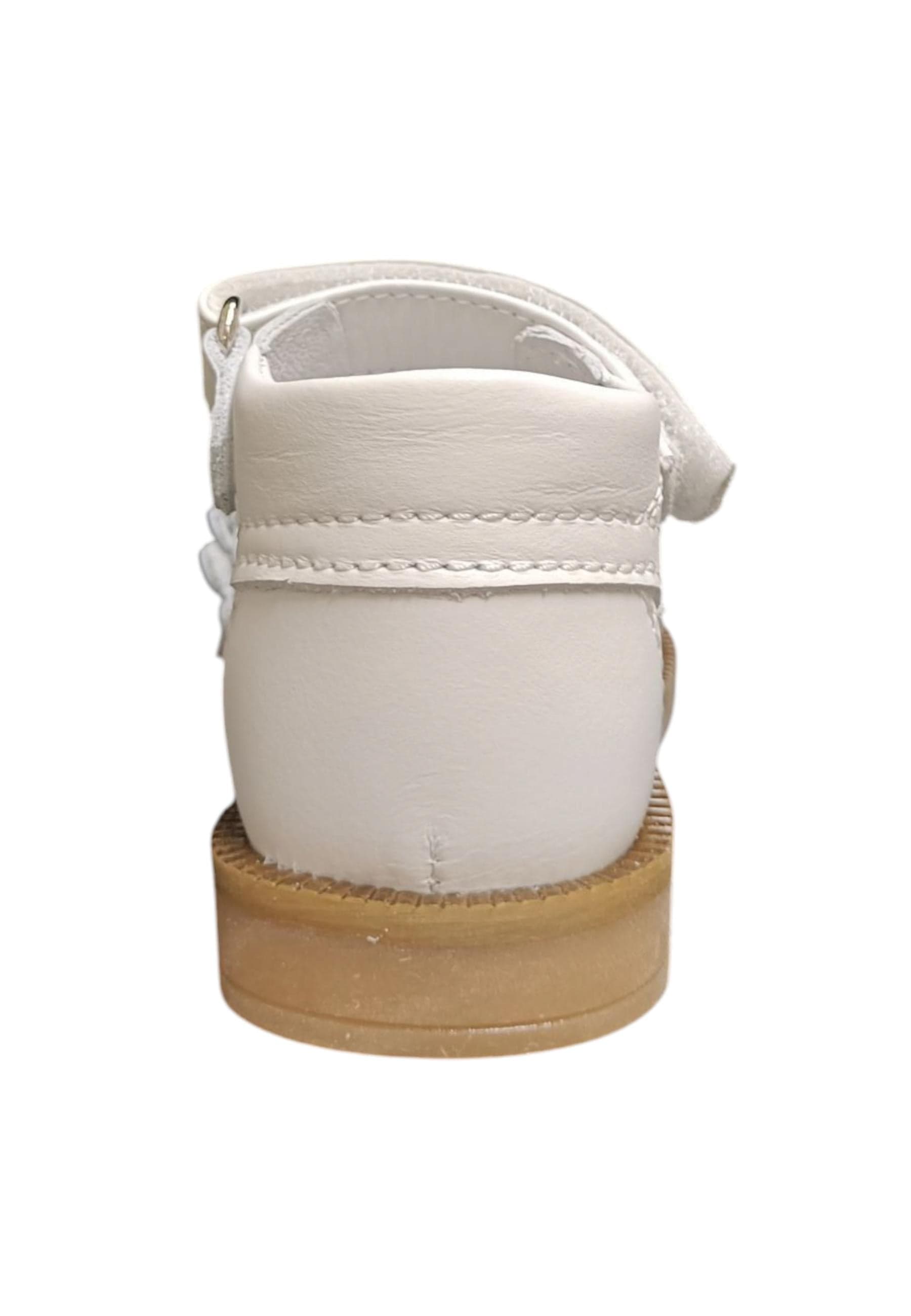 Scarpe sandalo tallonato Bambine balducci CITA  bianco velcro in Ballerine Scarpetteria Gica - Trani, commercioVirtuoso.it