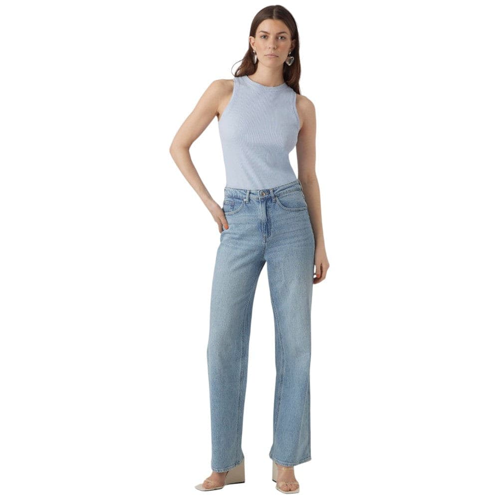 Vero Moda top celeste Lavender 10275519 in T-shirt Prodotti di Classe - Nocera Superiore, commercioVirtuoso.it