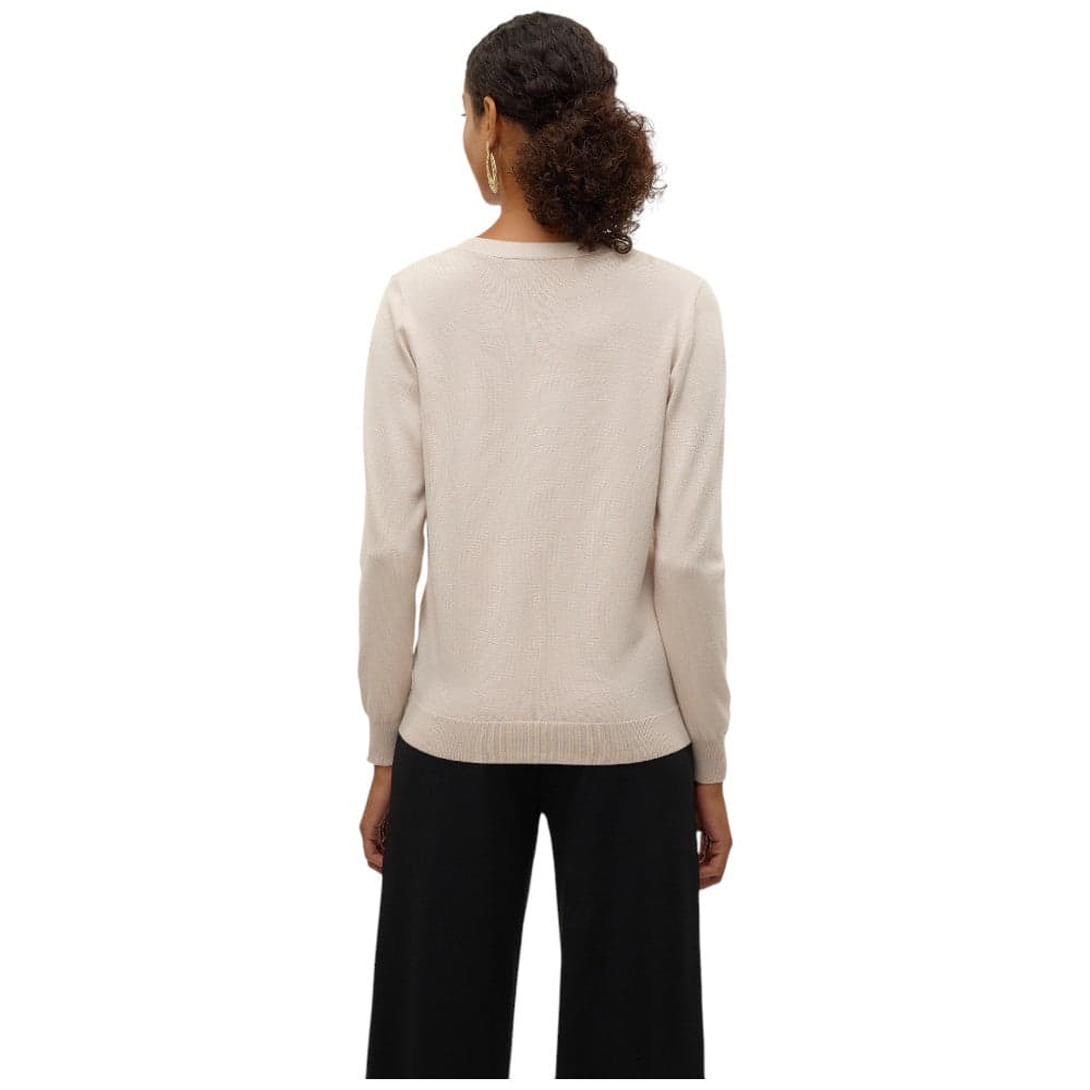 Vero Moda cardigan tortora chiaro Silje 10320456 in Cardigan Prodotti di Classe - Nocera Superiore, commercioVirtuoso.it
