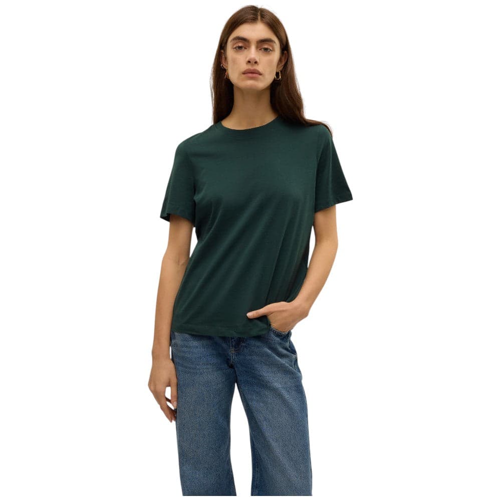 Vero Moda t-shirt verde scuro Paulina 10316991 - 7