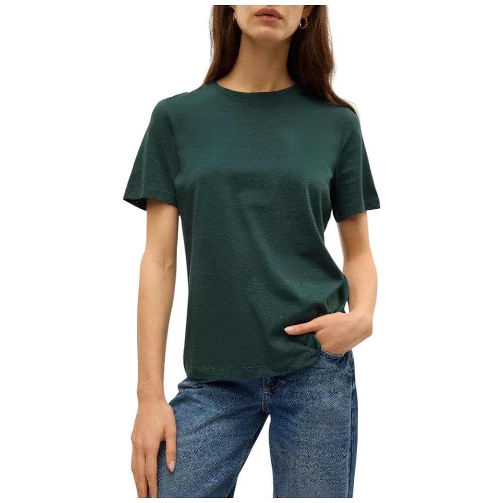 Vero Moda t-shirt verde scuro Paulina 10316991 in T-shirt Prodotti di Classe - Nocera Superiore, commercioVirtuoso.it