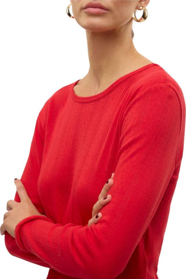 Vero Moda maglioncino rosso Lisa 10316915 in Maglioni Prodotti di Classe - Nocera Superiore, commercioVirtuoso.it