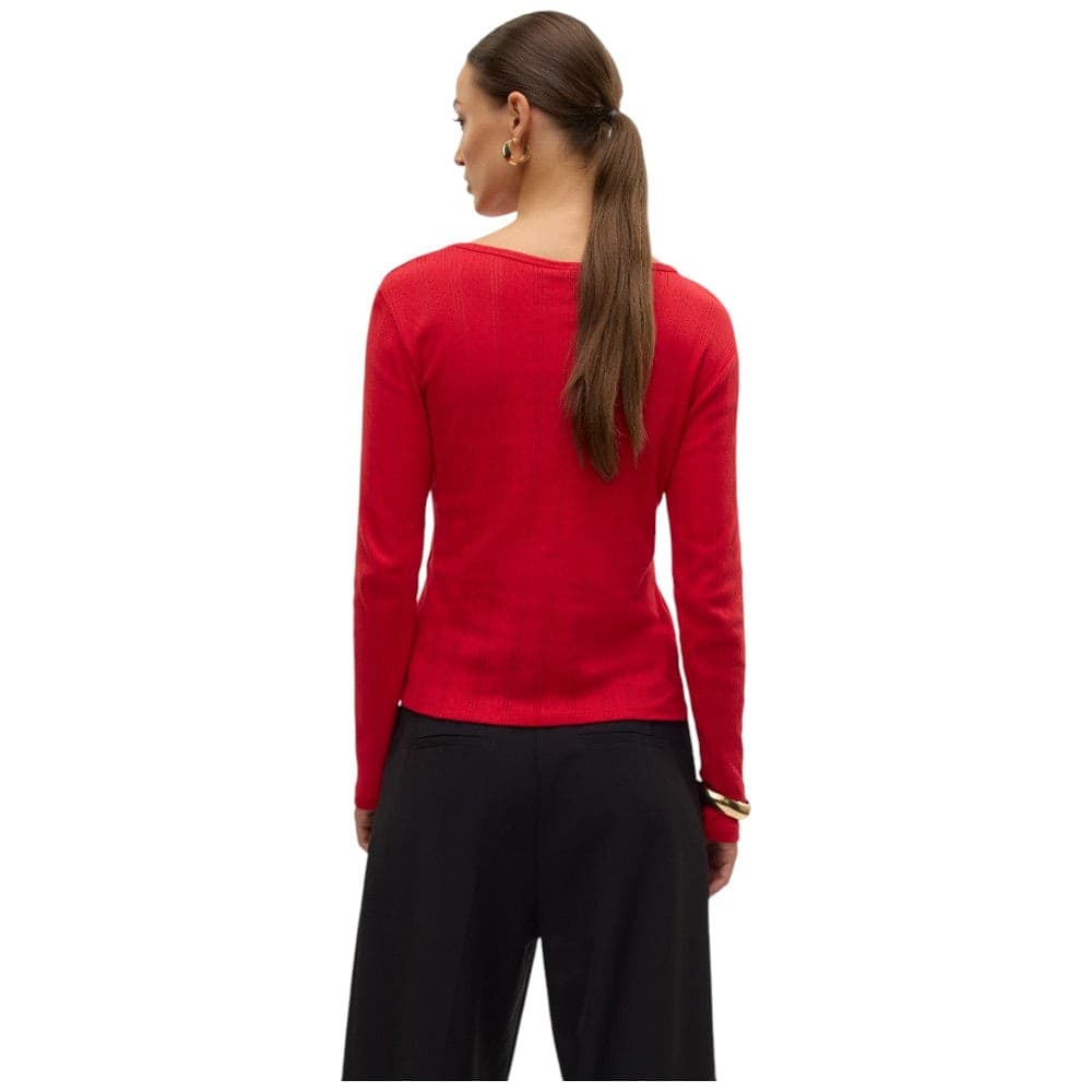Vero Moda maglioncino rosso Lisa 10316915 in Maglioni Prodotti di Classe - Nocera Superiore, commercioVirtuoso.it