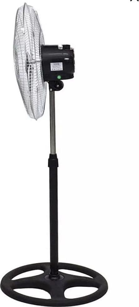 VENTILATORE IN ACCIAIO 65W A PIANTANA ANTIRIBALTAMENTO CON 5 PALE 3 VELOCITÀ 6057001ML - 5