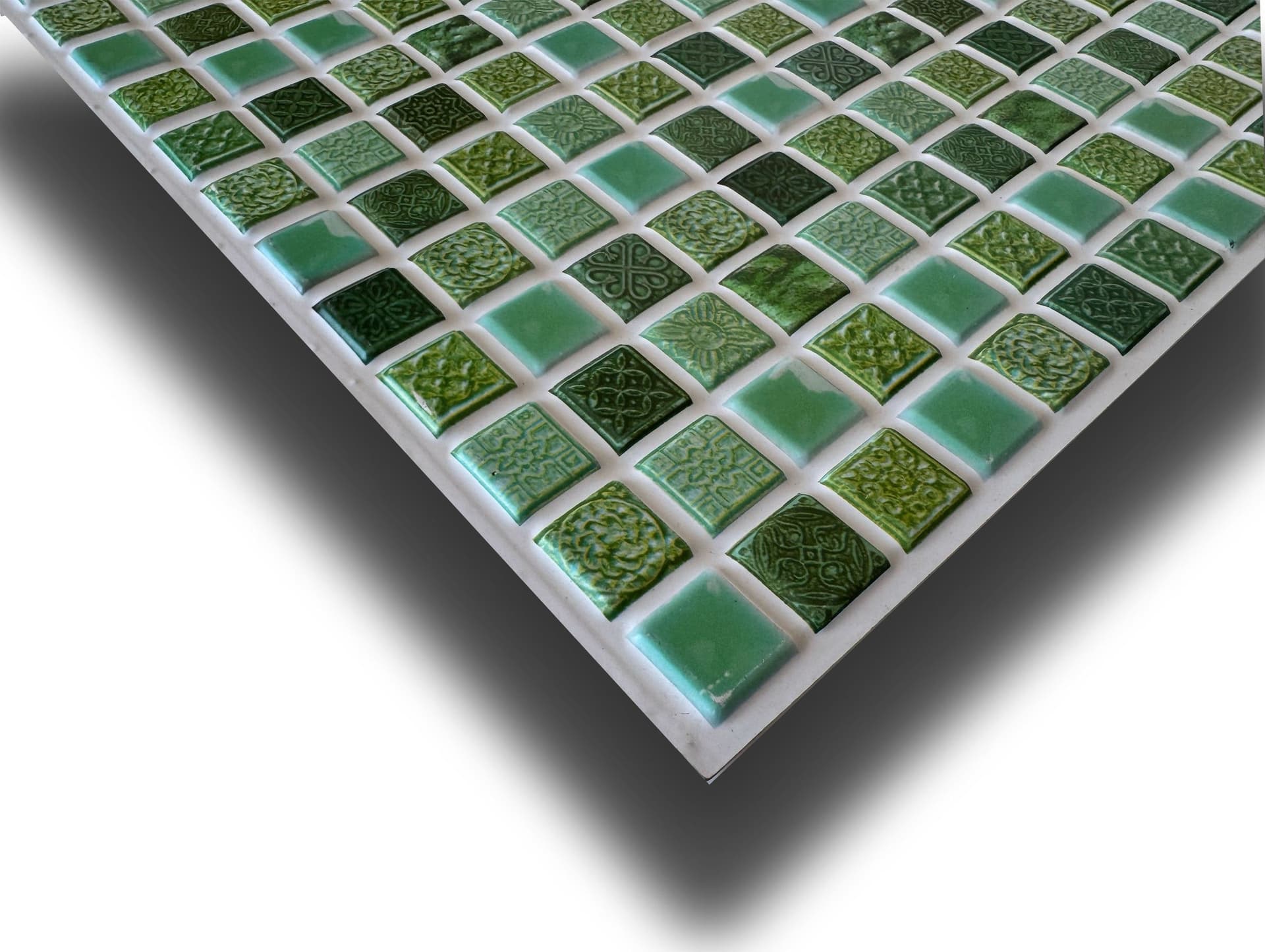 Pannelli 3D Rivestimento a parete in PVC effetto MONOCOTTURA MOSAICO 96x48cm Realistici, isolanti, idrorepellenti. - Eternal Parquet