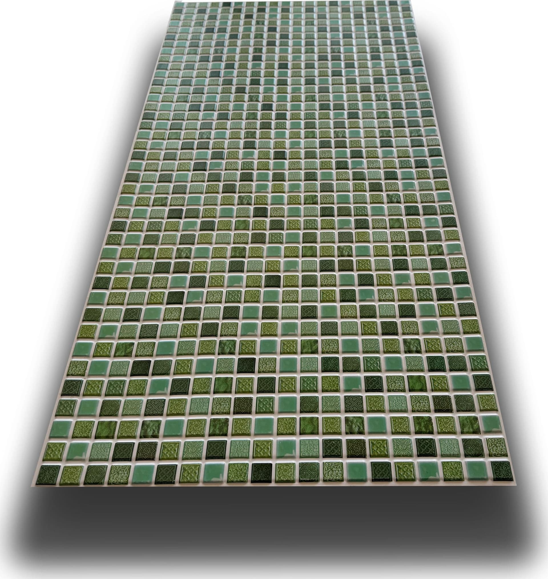Pannelli 3D Rivestimento a parete in PVC effetto MONOCOTTURA MOSAICO 96x48cm Realistici, isolanti, idrorepellenti. - Eternal Parquet