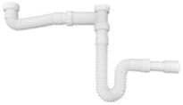 SIFONE 2 VIE CON TUBO FLEX 1"1/2 X LAVEL - 2
