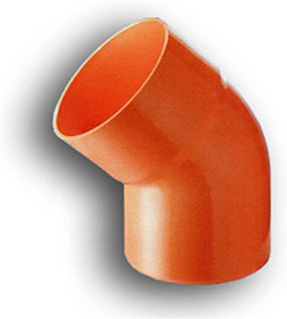 CURVA PVC 60 ARANCIO - 2