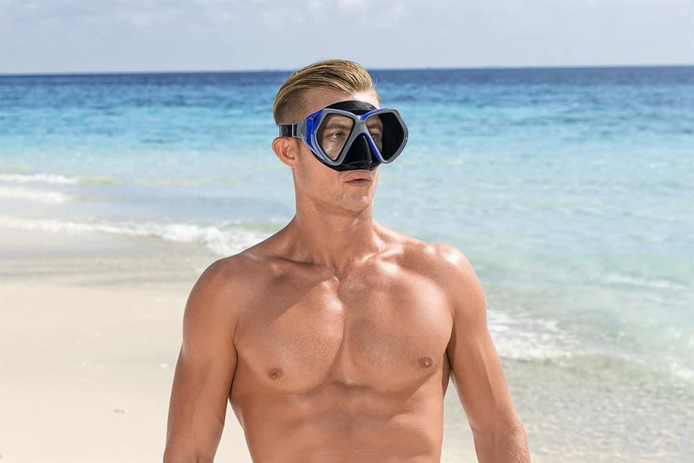 MASCHERA DOMINATOR PRO PER IMMERSIONI SOTTOMARINE NUOTO DA 14+ ANNI 3 COLORI 22075 - 17