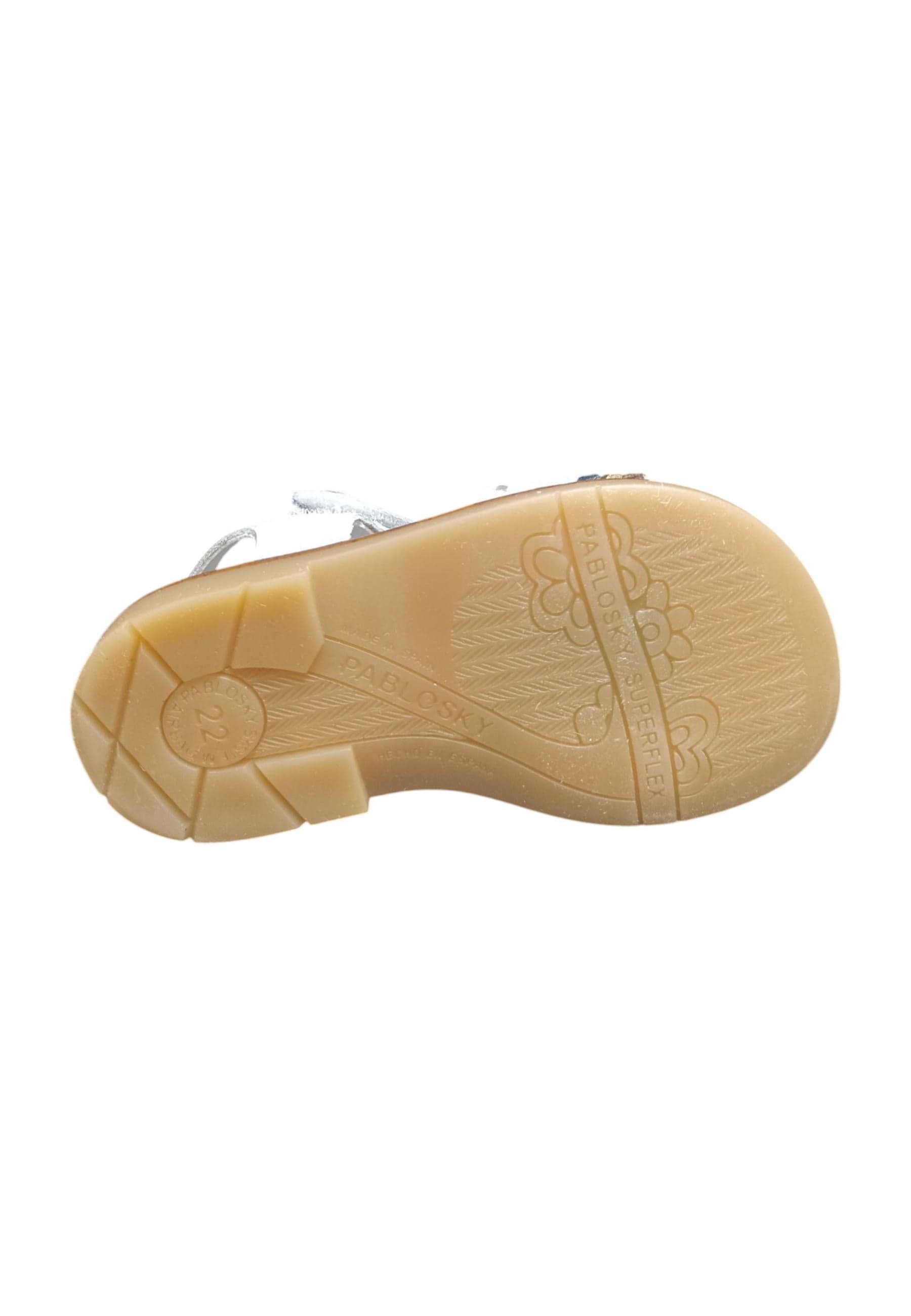 Sandalo bambina Pablosky Olimpo multicolor pelle velcro comfort anatomico in Ballerine Scarpetteria Gica - Trani, commercioVirtuoso.it