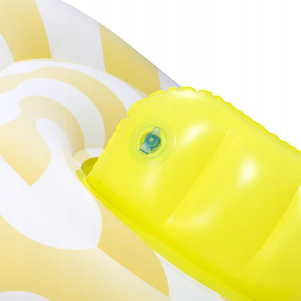 SALVAGENTE A MUTANDINA QUADRATO GONFIABILE SWIM SAFE COMFORT PLUSH GIALLO 79X79CM 32298 - 8
