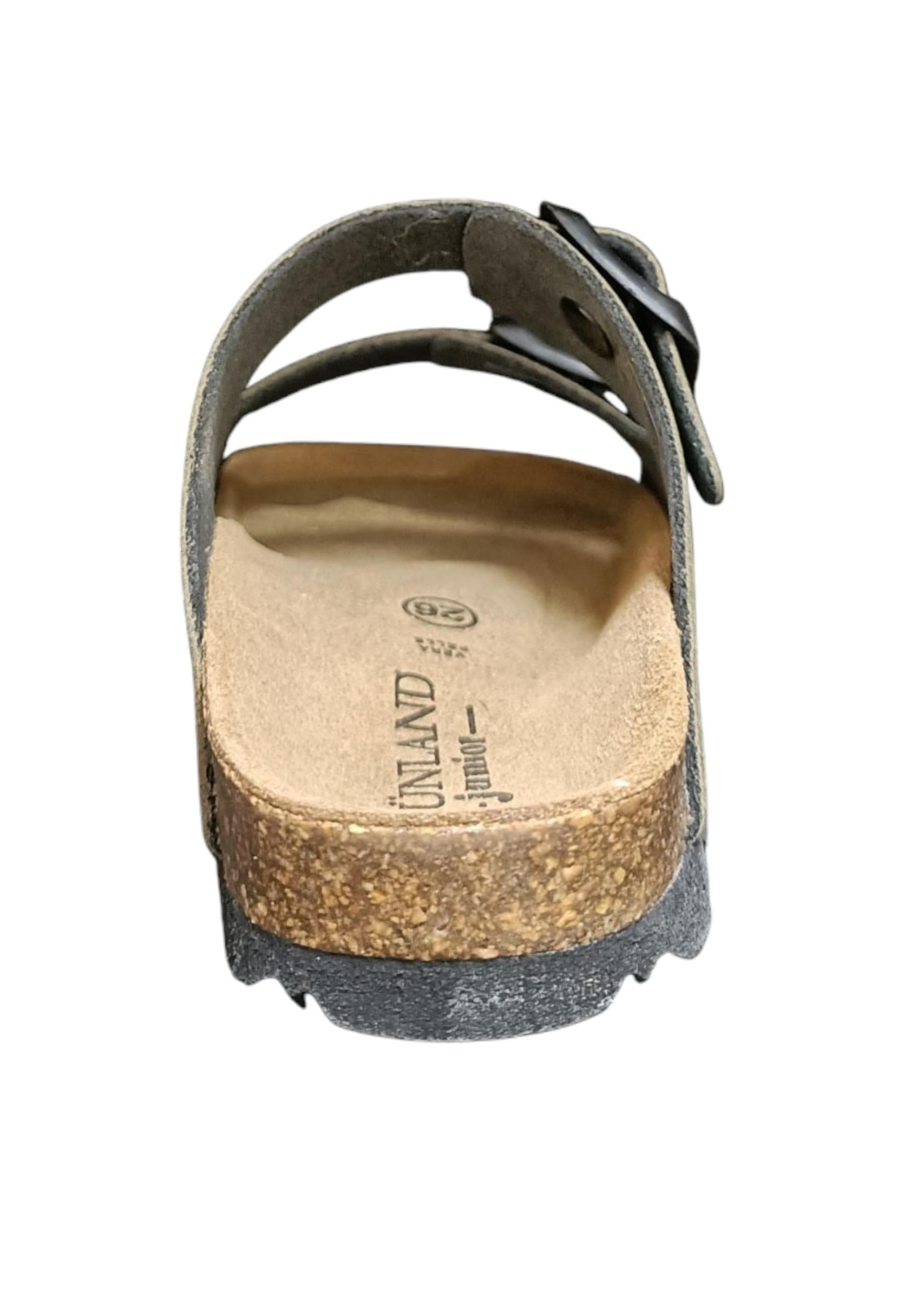Scarpe ciabatta Bambini e ragazzi Grunland Junior 0714  OLIVA fibia in Ballerine Scarpetteria Gica - Trani, commercioVirtuoso.it