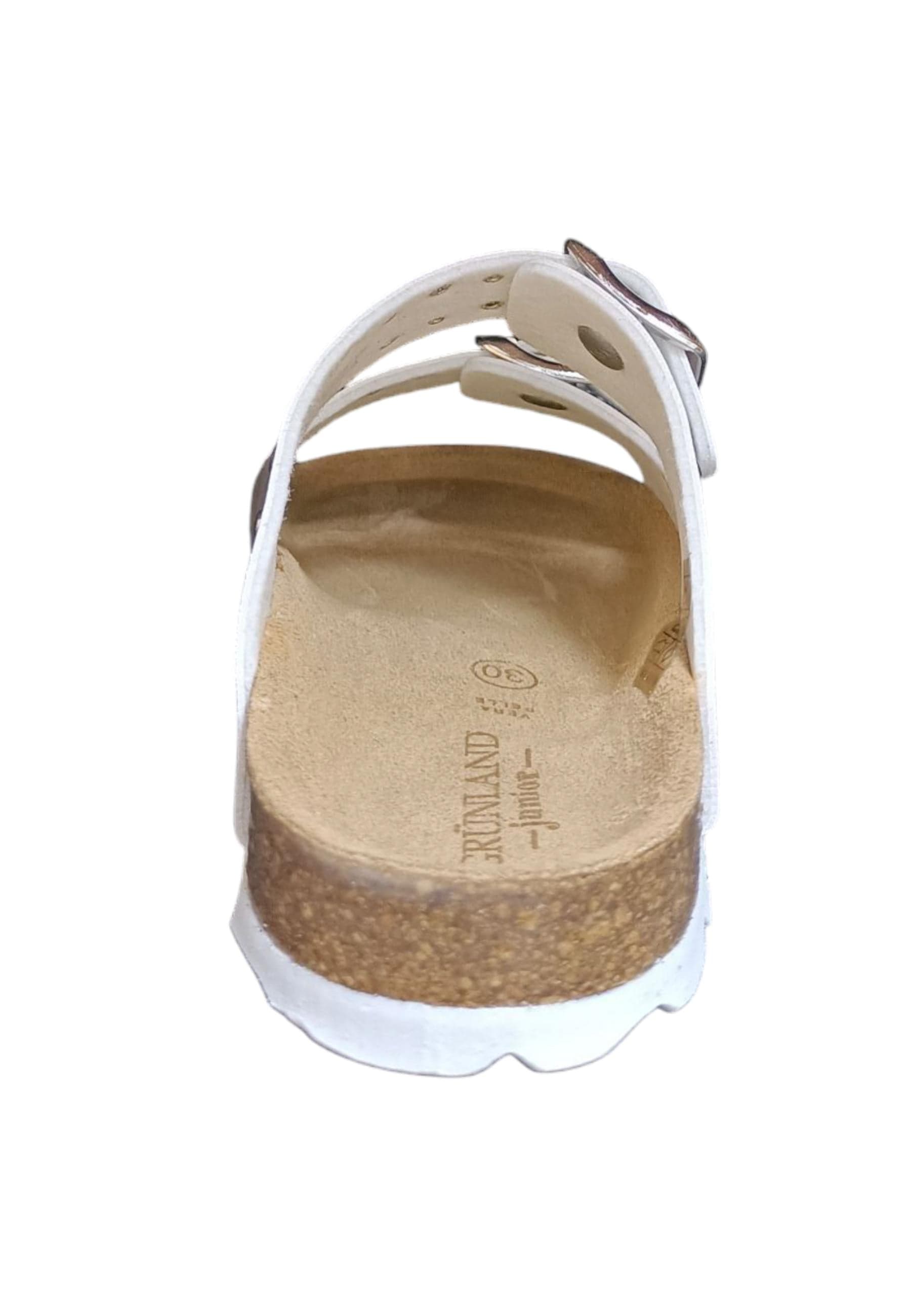 Scarpe ciabatta Bambini e ragazzi Grunland Junior 0739  PERLA fibia in Ballerine Scarpetteria Gica - Trani, commercioVirtuoso.it