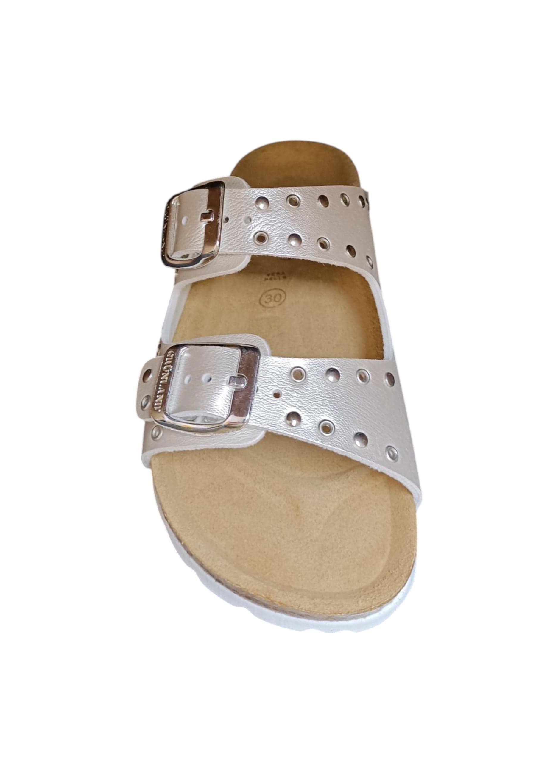 Scarpe ciabatta Bambini e ragazzi Grunland Junior 0739  PERLA fibia in Ballerine Scarpetteria Gica - Trani, commercioVirtuoso.it