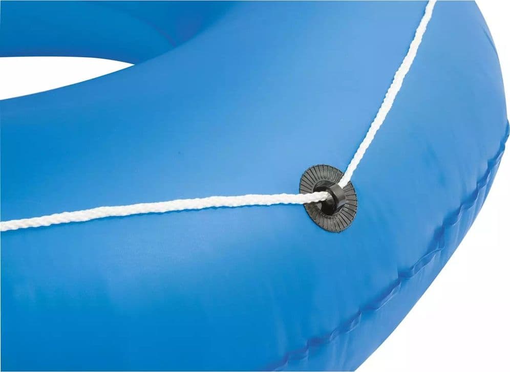 CIAMBELLA SALVAGENTE GONFIABILE GALLEGGIANTE CON CORDA SUMMER BLAST DA 119 CM 36120 - 12