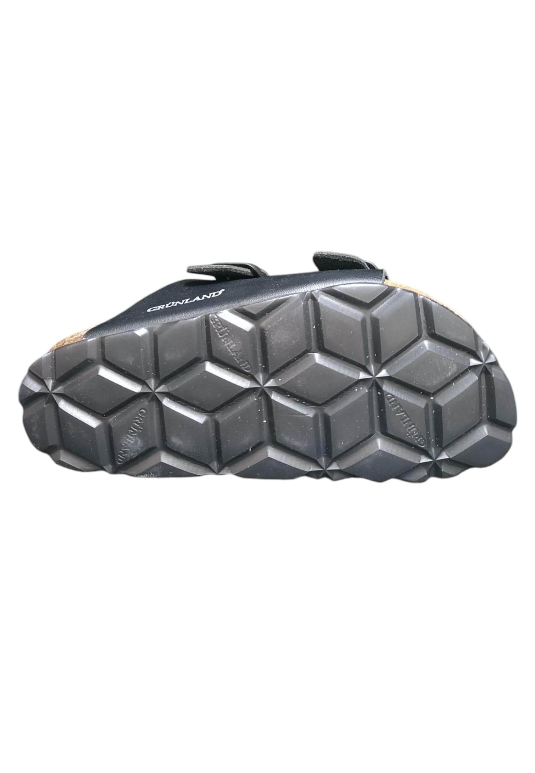 Scarpe ciabatta Bambini e ragazzi Grunland Junior 3090  NERO fibia - 5