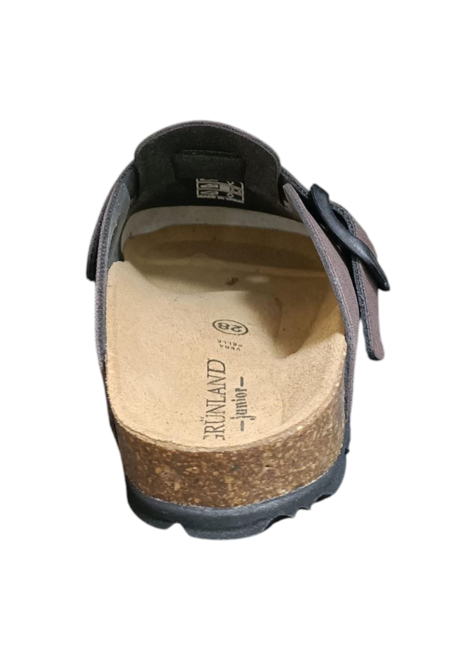 Scarpe ciabatta Bambini e ragazzi Grunland Junior 0716  TESTA DI MORO fibia in Ballerine Scarpetteria Gica - Trani, commercioVirtuoso.it
