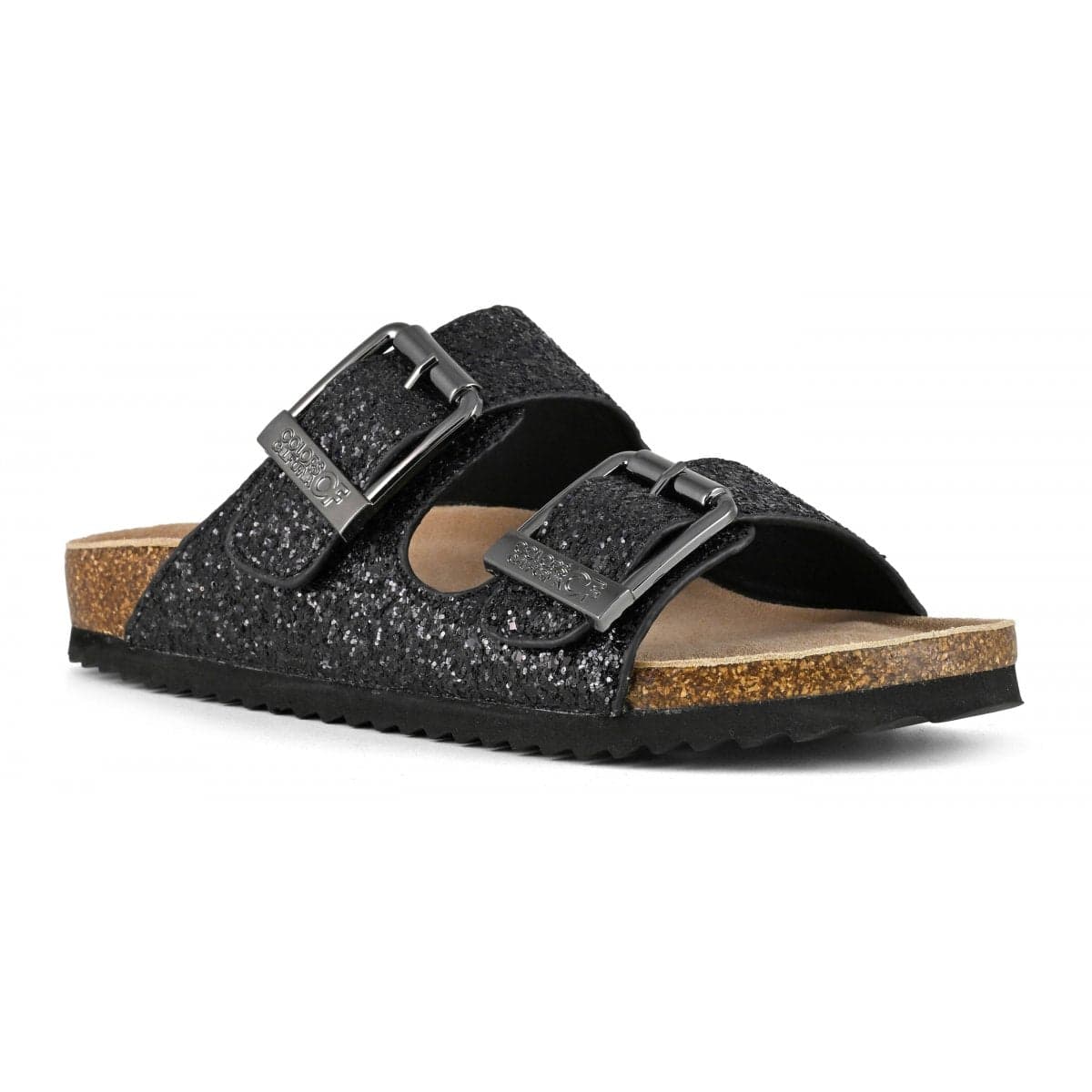 Colors of California Sandalo glitter con fibbie metallo
 scarpe donna

HC.BIO35N/BLA - 2