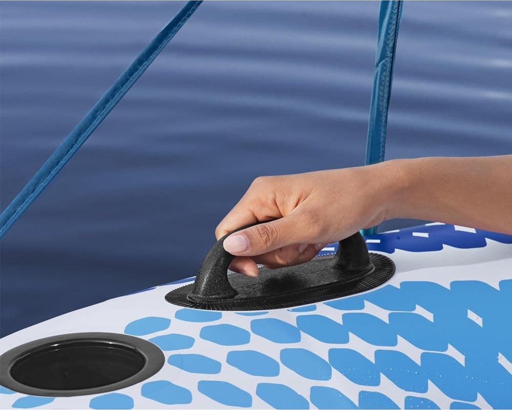 POLTRONA RAPID RIDER CANOPY FONDO IN RETE CON PARASOLE PORTABICCHIERE MANIGLIE 43725 - 8