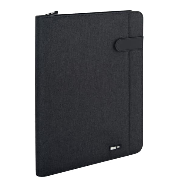 Portablocco Flap tessuto tecnico f.to A4 nero City Time
