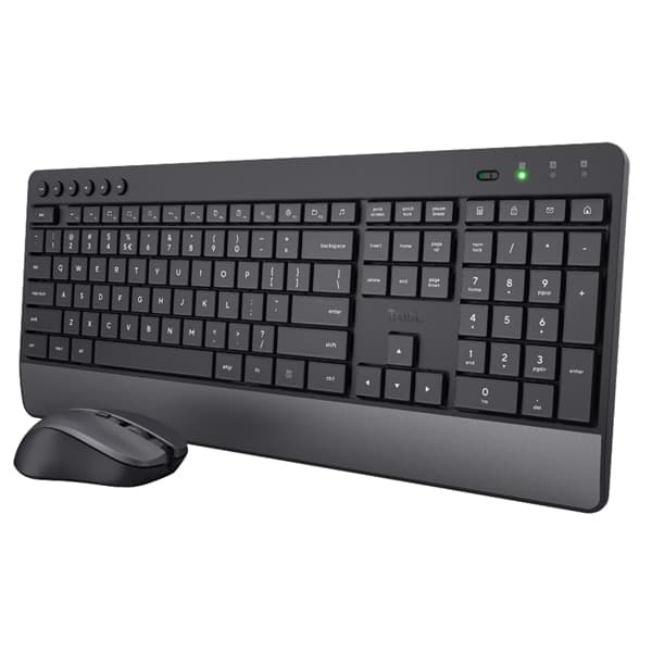 Set tastiera wireless + mouse wireless ultrasilenziosa Trezo - Trust - 2