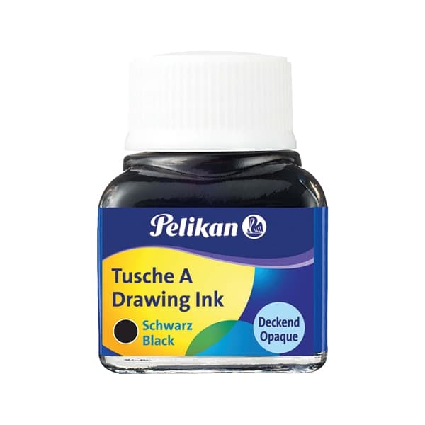 INCHIOSTRO DI CHINA 523 NERO PERLA 17 10ML PELIKAN (0AUC17