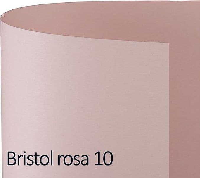 Conf.10 cartoncino Bristol Color 200gr 100x70cm rosa 10 Favini