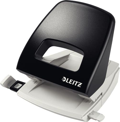 Perforatore 2 fori METAL RIM 5005 max 25fg nero LEITZ - 2