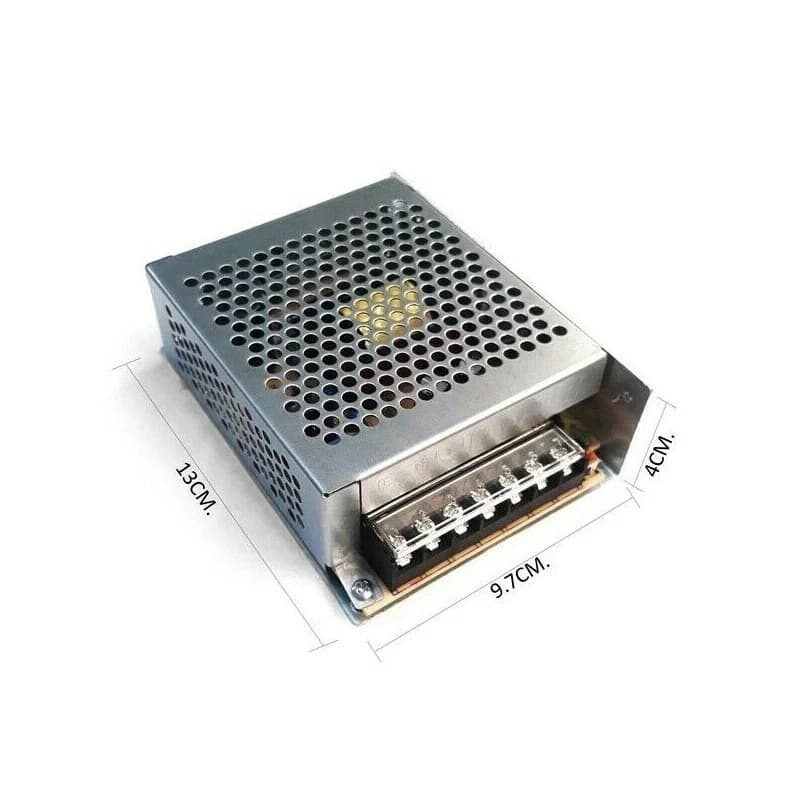 Trasformatore Stabilizzato Professionale AC 220V Alimentatore 24V 120W 5A DC Luce Led Casa Uso Interno - 5