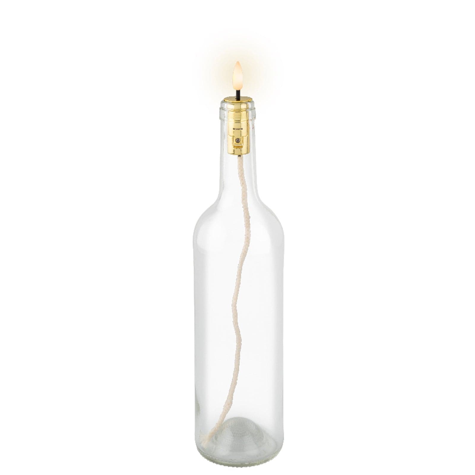 Candela decorativa tappo della bottiglia a LED decorazione natalizia, da 7.1 cm