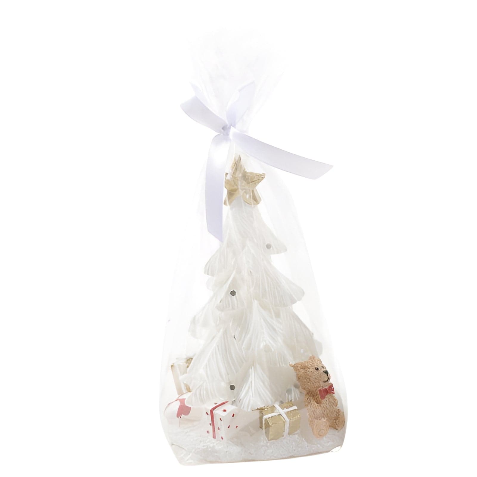 Candela a forma di albero di Natale Ø 9.5 x h 13,5 cm in Candele di forme insolite MagiediNatale.it - Altamura, commercioVirtuoso.it