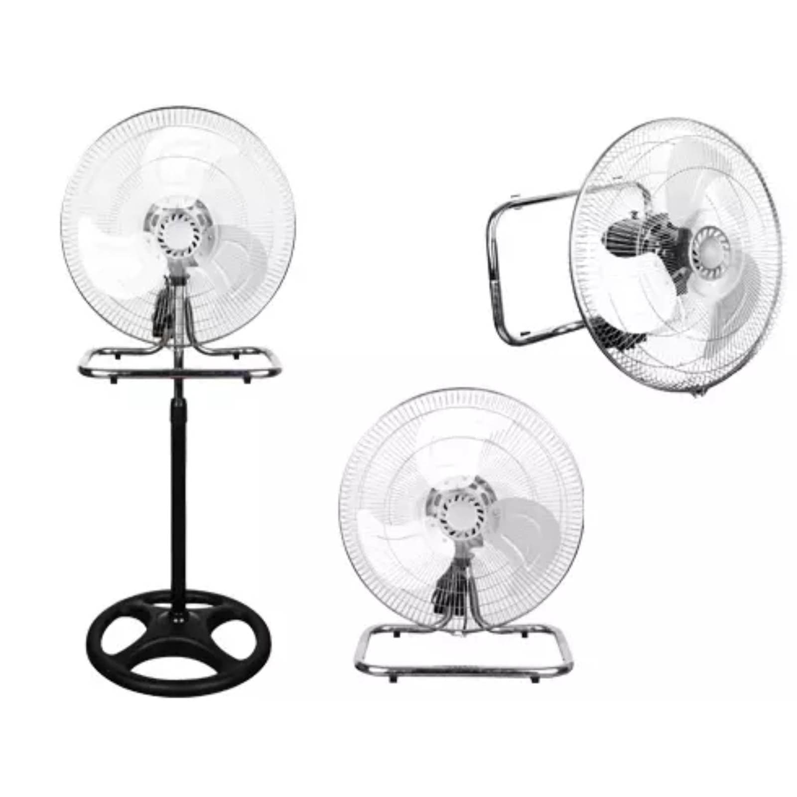 Ventilatore a piantana "Niklas" a parete e da tavolo con 3 velocità in Ventilatori a piantana Decor Space - Altamura, commercioVirtuoso.it