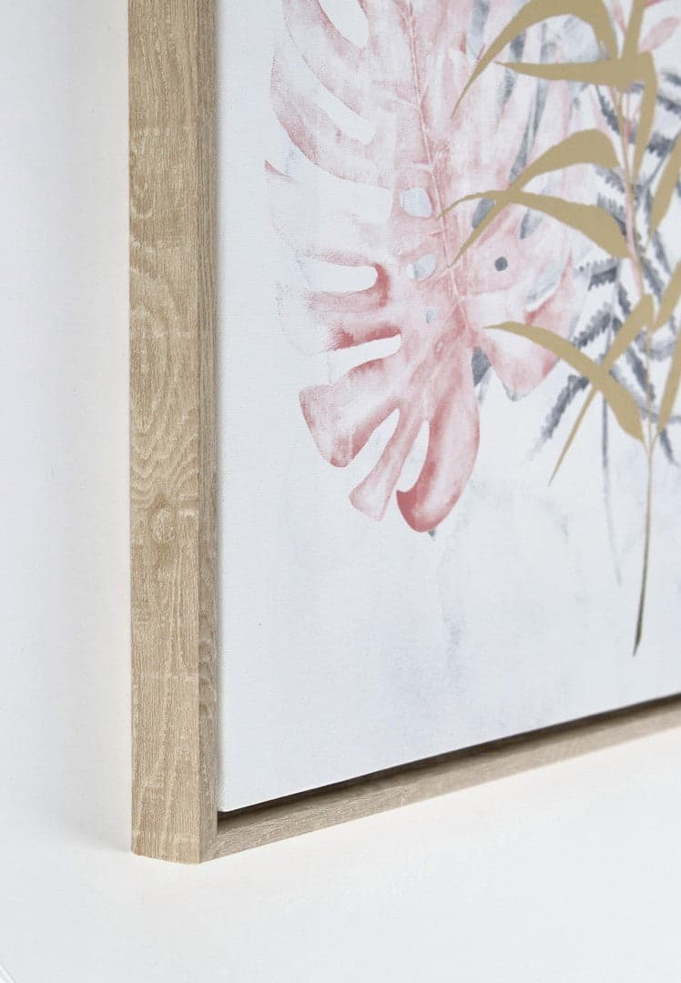 Stampa su tela foglie struttura in MDF per arredo casa in Poster e stampe Decor Space - Altamura, commercioVirtuoso.it